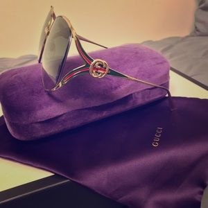 Gucci Metal Sunglasses